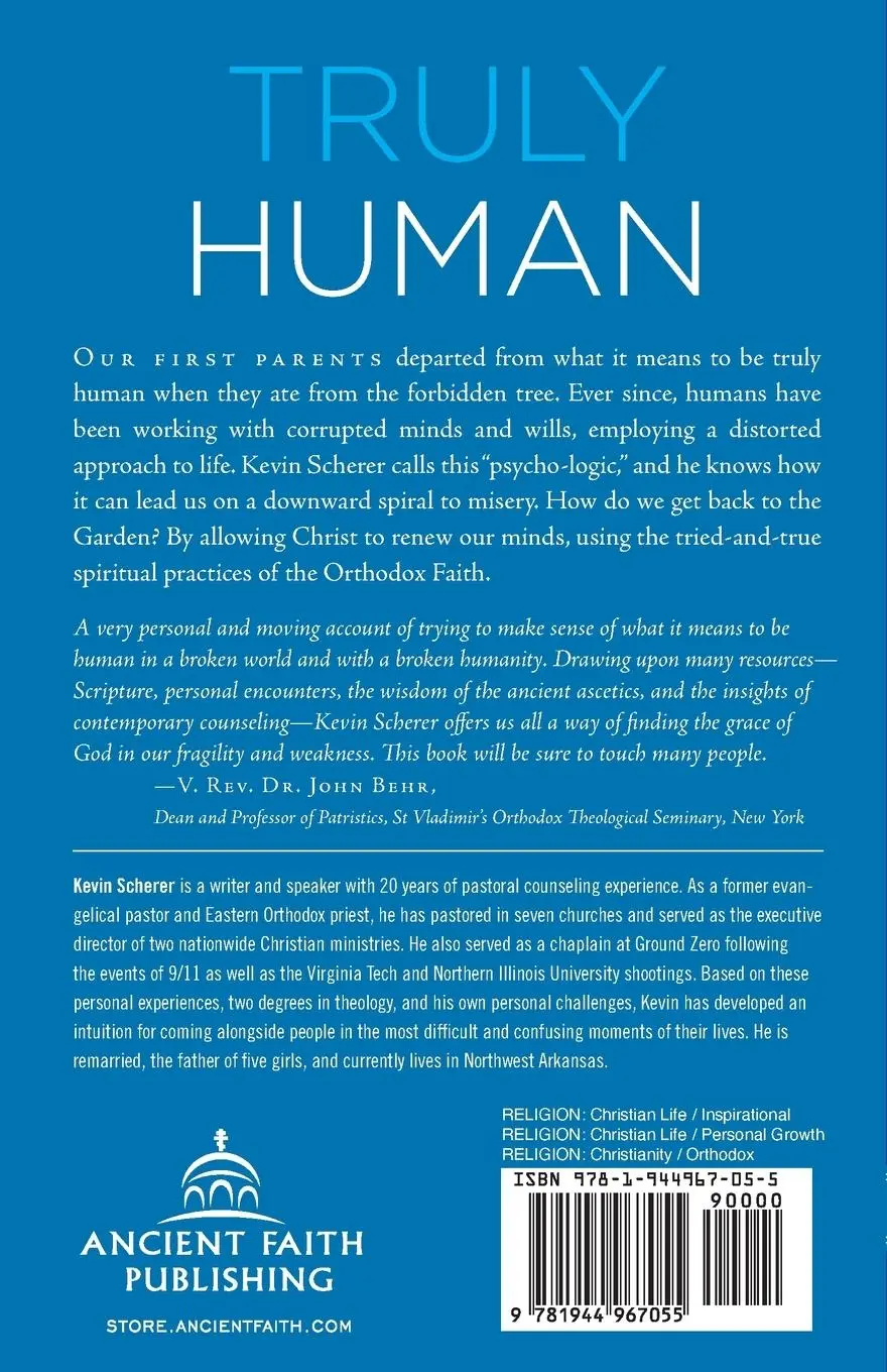 Rückseite: 9781944967055 | Truly Human | Recovering Your Humanity in a Broken World | Scherer