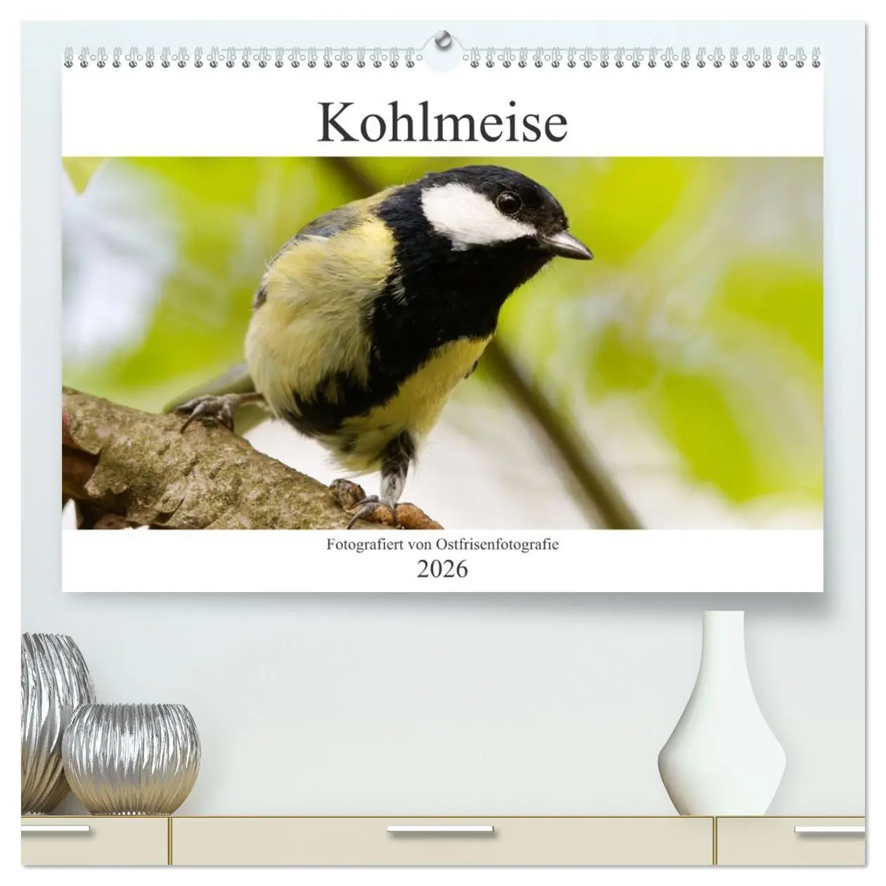 Cover: 9783457447055 | Kohlmeise - Fotografiert von Ostfriesenfotografie (hochwertiger...