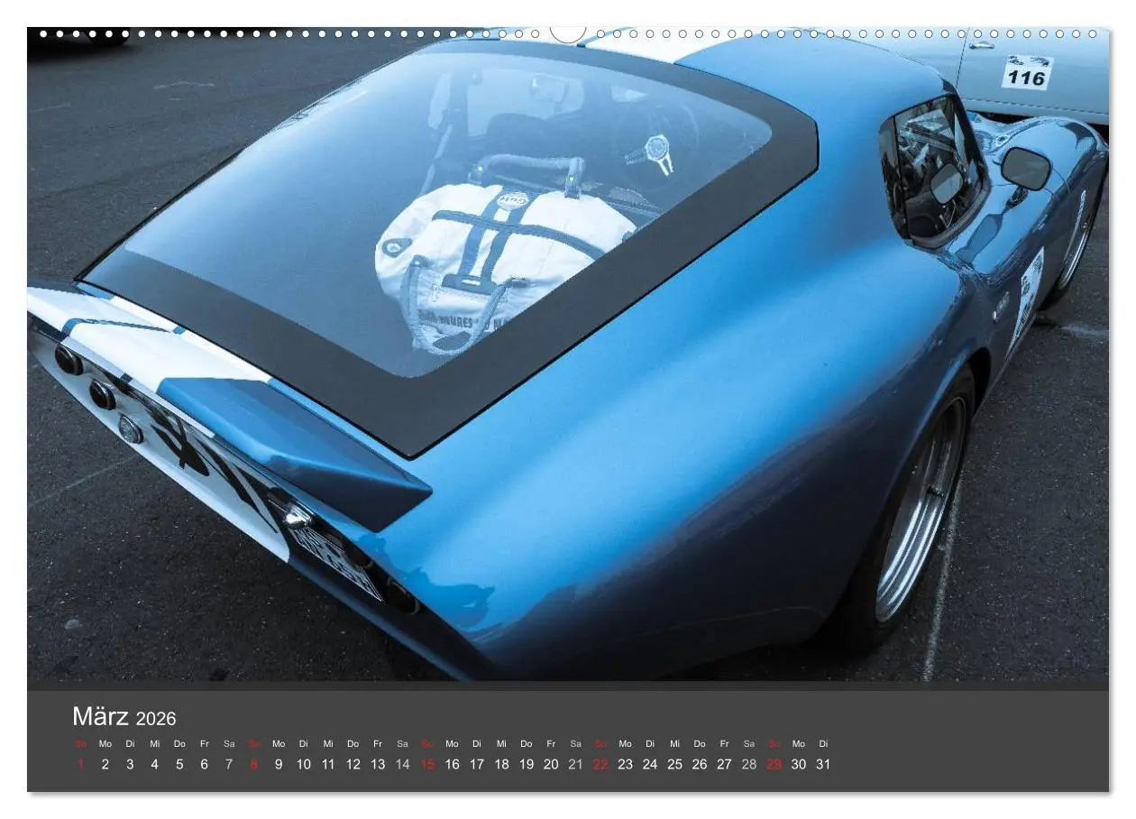 Bild: 9783457997055 | Youngtimer Racing Cars (Wandkalender 2026 DIN A2 quer), CALVENDO...