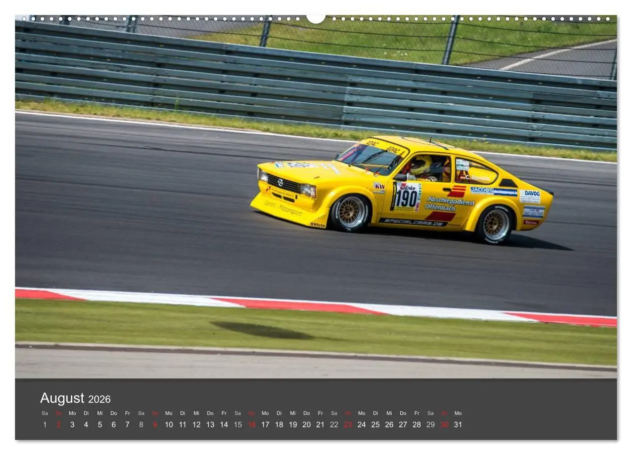 Bild: 9783457997055 | Youngtimer Racing Cars (Wandkalender 2026 DIN A2 quer), CALVENDO...
