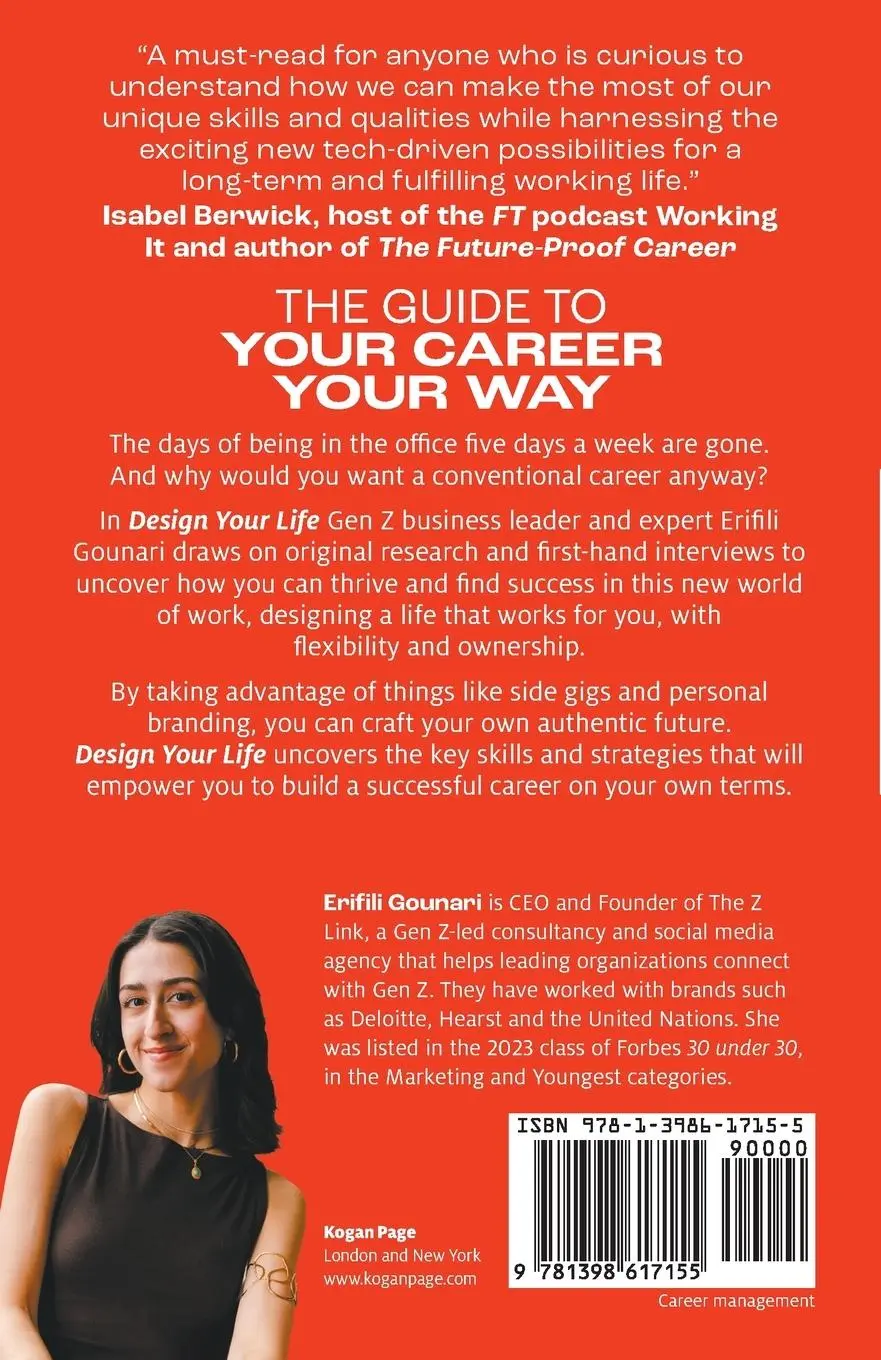 Rückseite: 9781398617155 | Design Your Life | Your Career, Your Way | Erifili Gounari | Buch