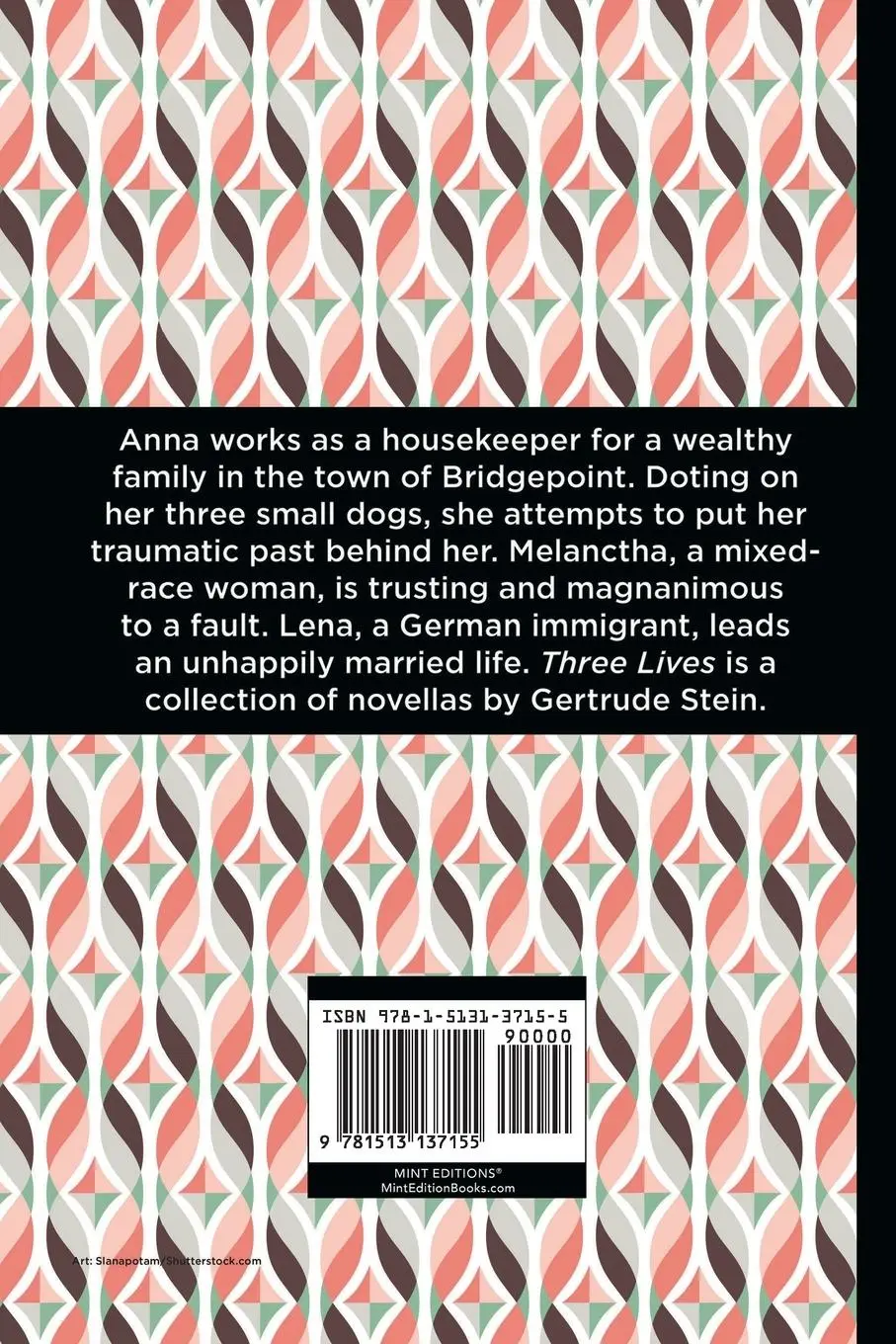 Rückseite: 9781513137155 | Three Lives | Large Print Edition | Gertrude Stein | Taschenbuch