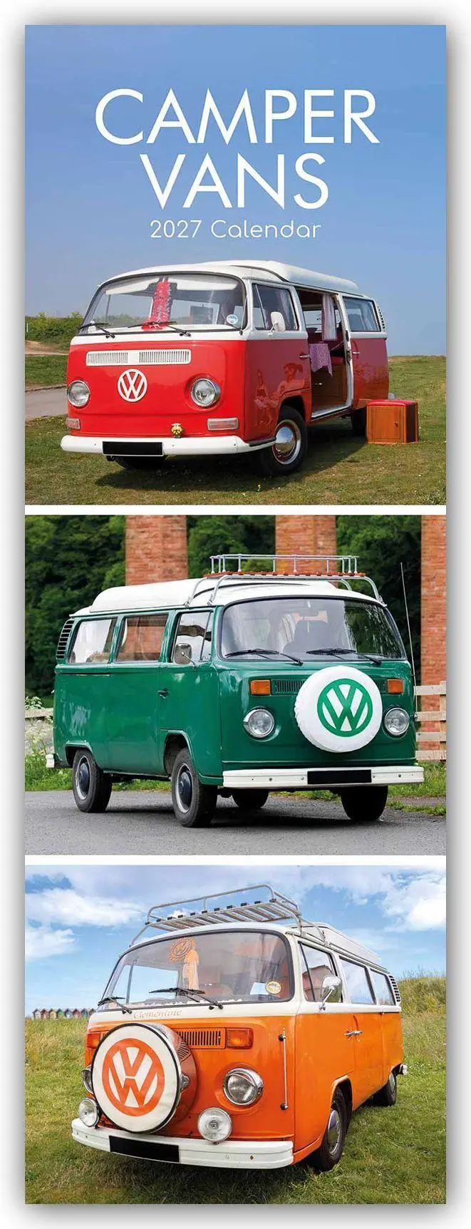Cover: 9781805977155 | Camper - Camper Vans - Slimline-Kalender 2027 | Ltd | Kalender | 28 S.