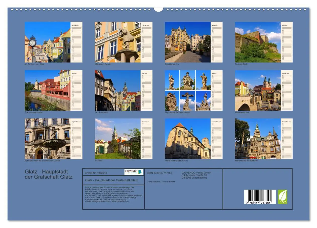Bild: 9783457747155 | Glatz - Hauptstadt der Grafschaft Glatz (hochwertiger Premium...