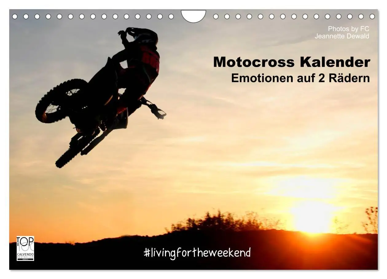 Cover: 9783457987155 | Motocross Kalender - Emotionen auf 2 Rädern (Wandkalender 2026 DIN...