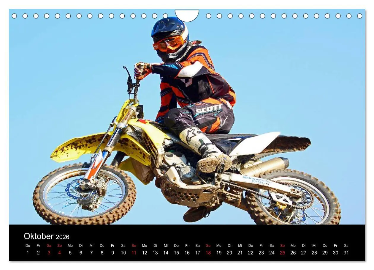 Bild: 9783457987155 | Motocross Kalender - Emotionen auf 2 Rädern (Wandkalender 2026 DIN...