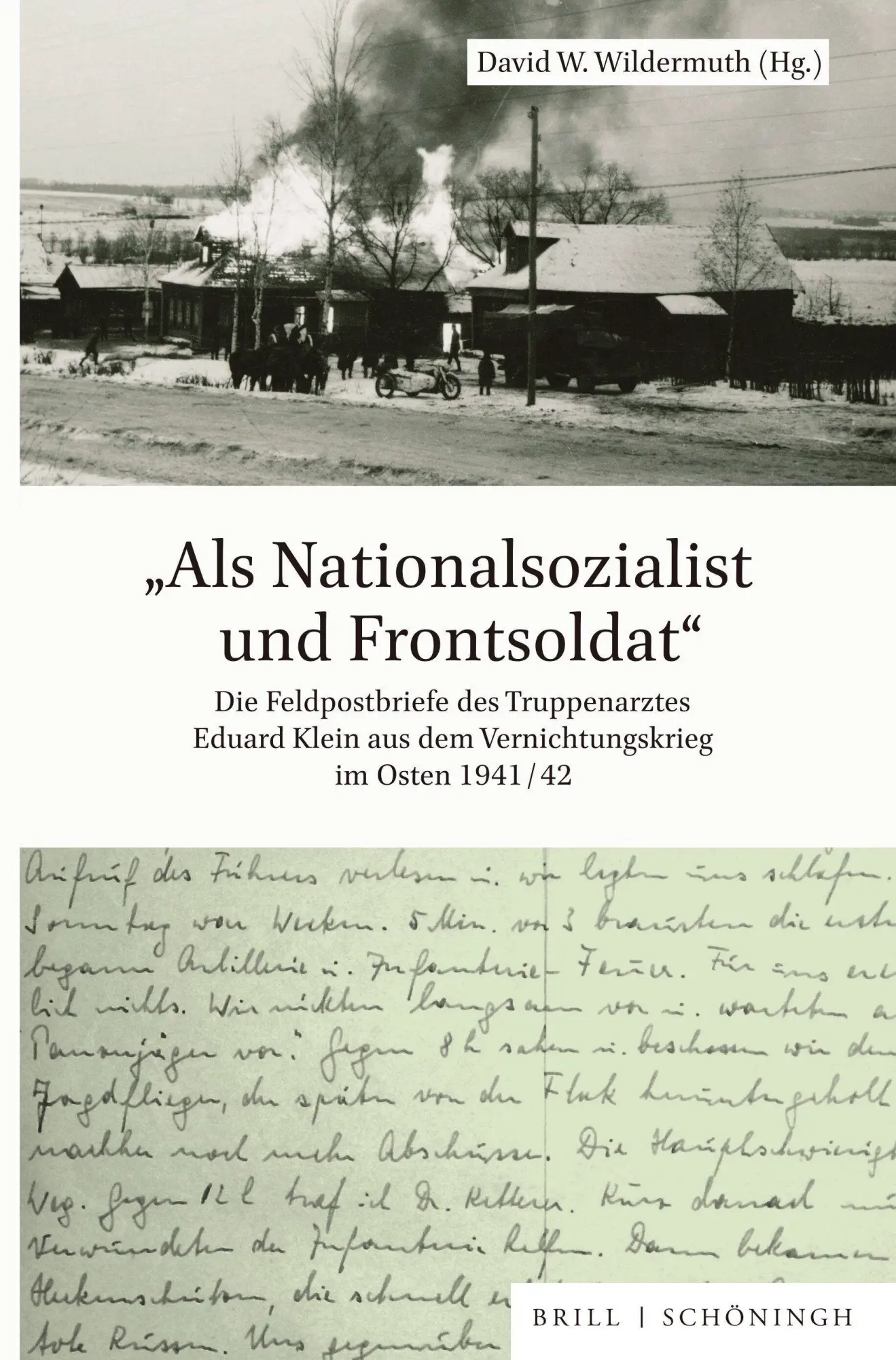 Cover: 9783506797155 | "Als Nationalsozialist und Frontsoldat" | David Wildermuth | Buch