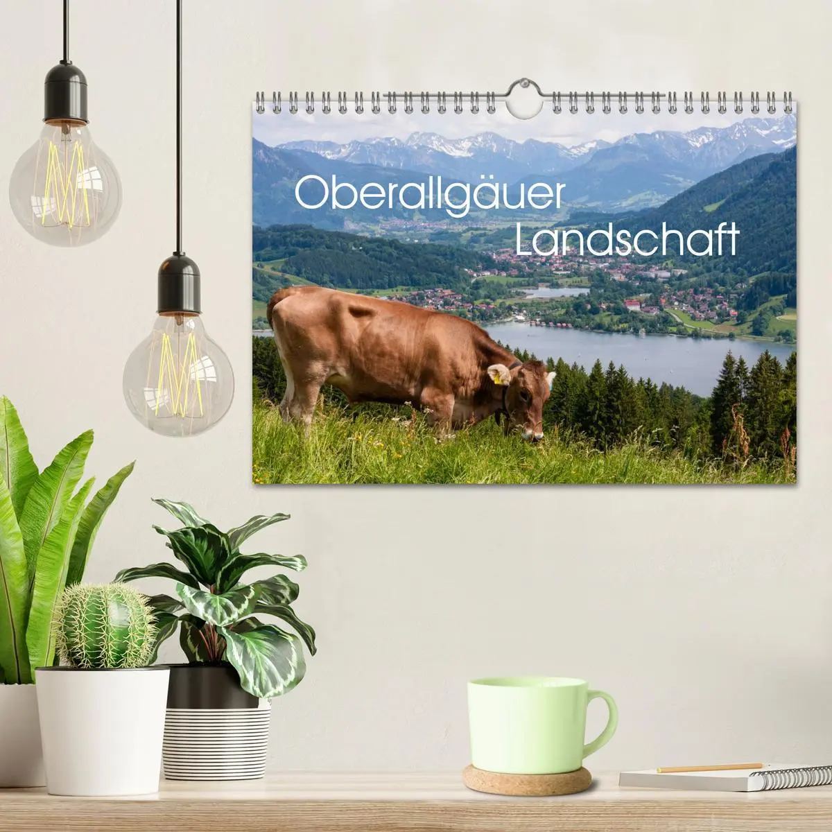 Bild: 9783516077155 | Oberallgäuer Landschaft (Wandkalender 2026 DIN A4 quer), CALVENDO...