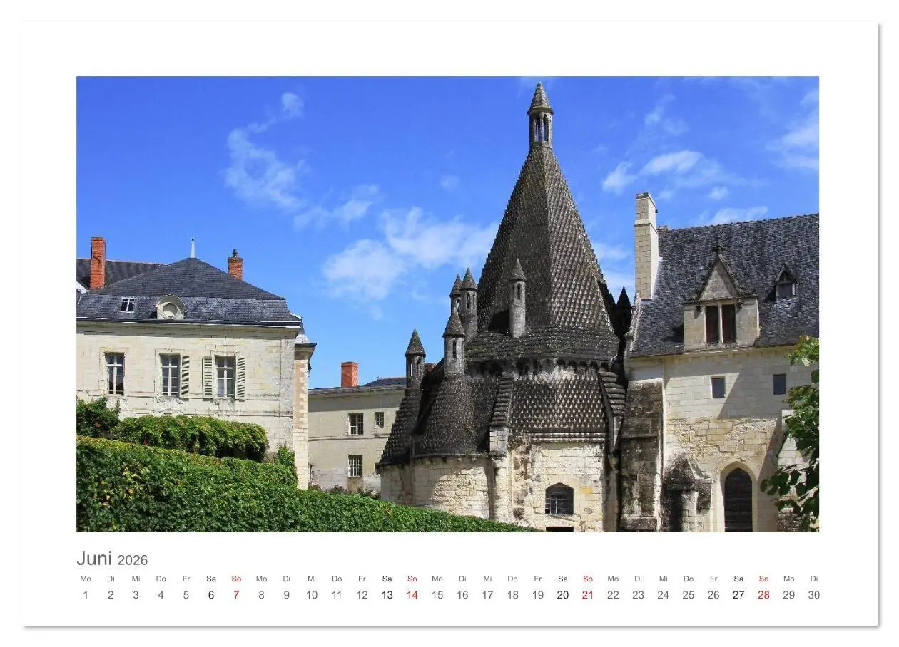 Bild: 9783516147155 | Unterwegs an der Loire (Wandkalender 2026 DIN A3 quer), CALVENDO...