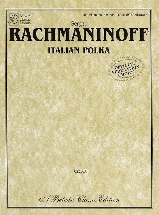 Cover: 9780757937255 | Italian Polka | Trumpet Part Included, Sheet | Sergei Rachmaninoff
