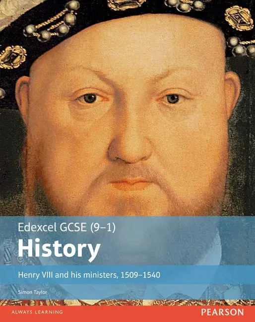 Cover: 9781292127255 | Edexcel GCSE (9-1) History Henry VIII and his ministers, 1509-1540...