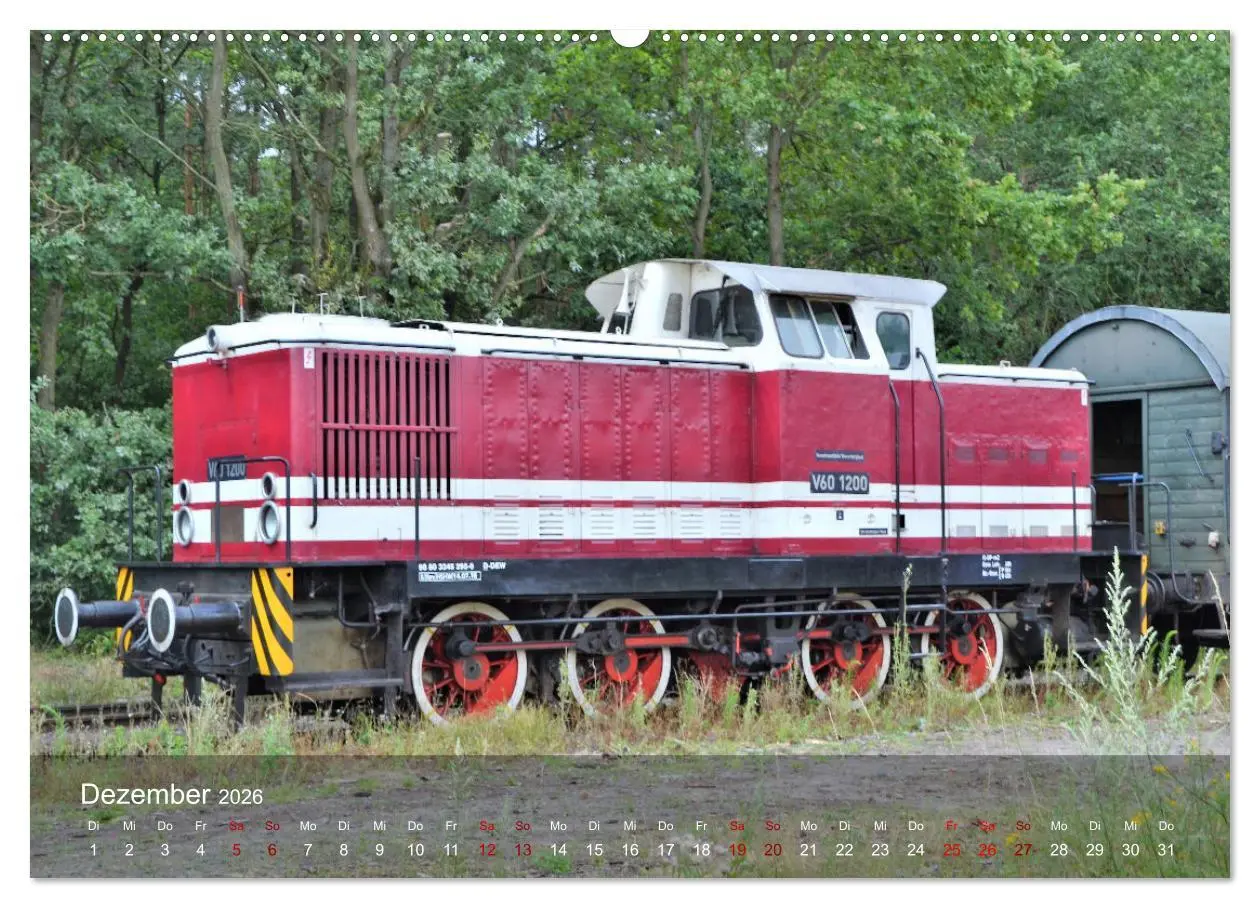 Bild: 9783457427255 | Diesel-Loks (hochwertiger Premium Wandkalender 2026 DIN A2 quer),...