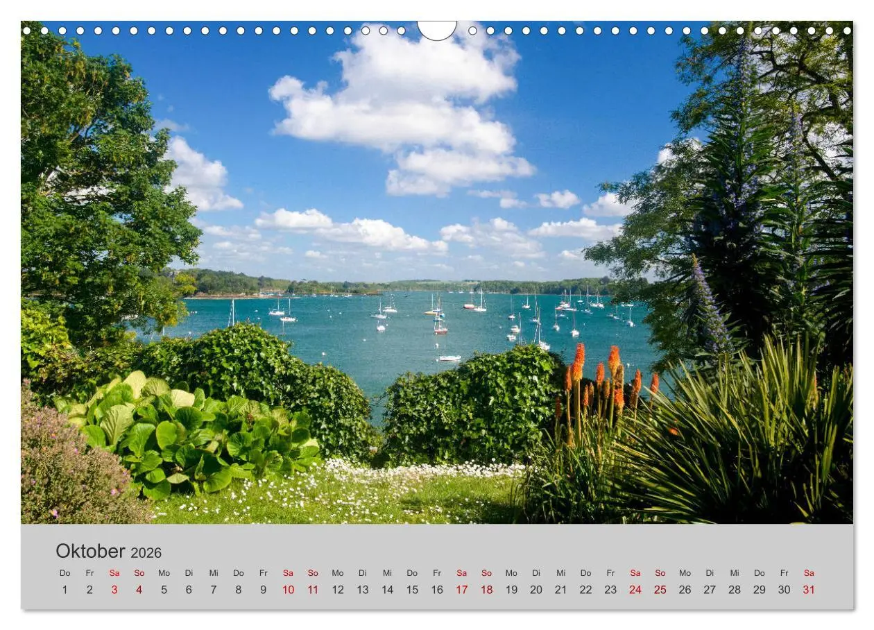 Bild: 9783457807255 | Die Schönheit der Bretagne (Wandkalender 2026 DIN A3 quer),...