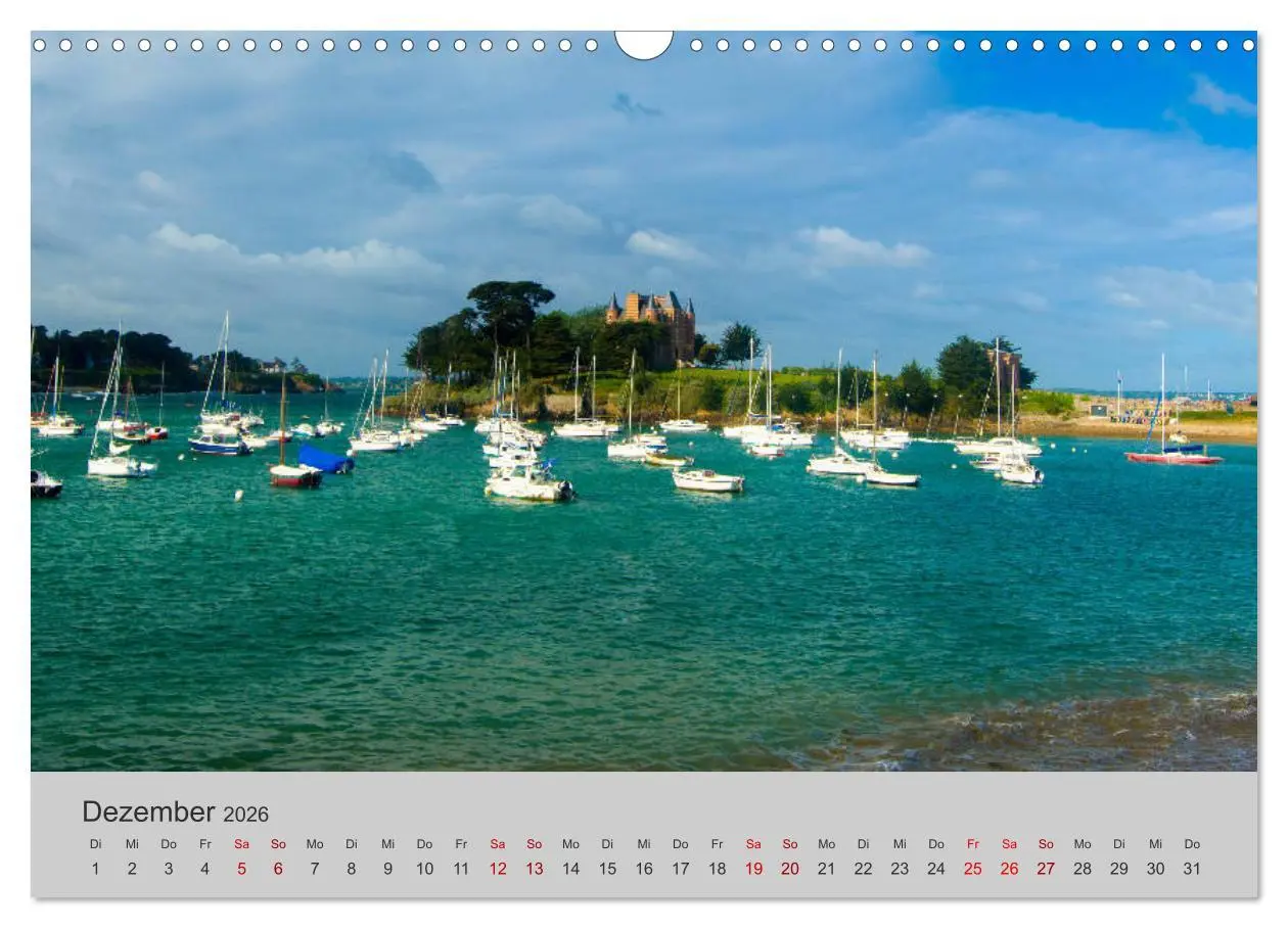 Bild: 9783457807255 | Die Schönheit der Bretagne (Wandkalender 2026 DIN A3 quer),...