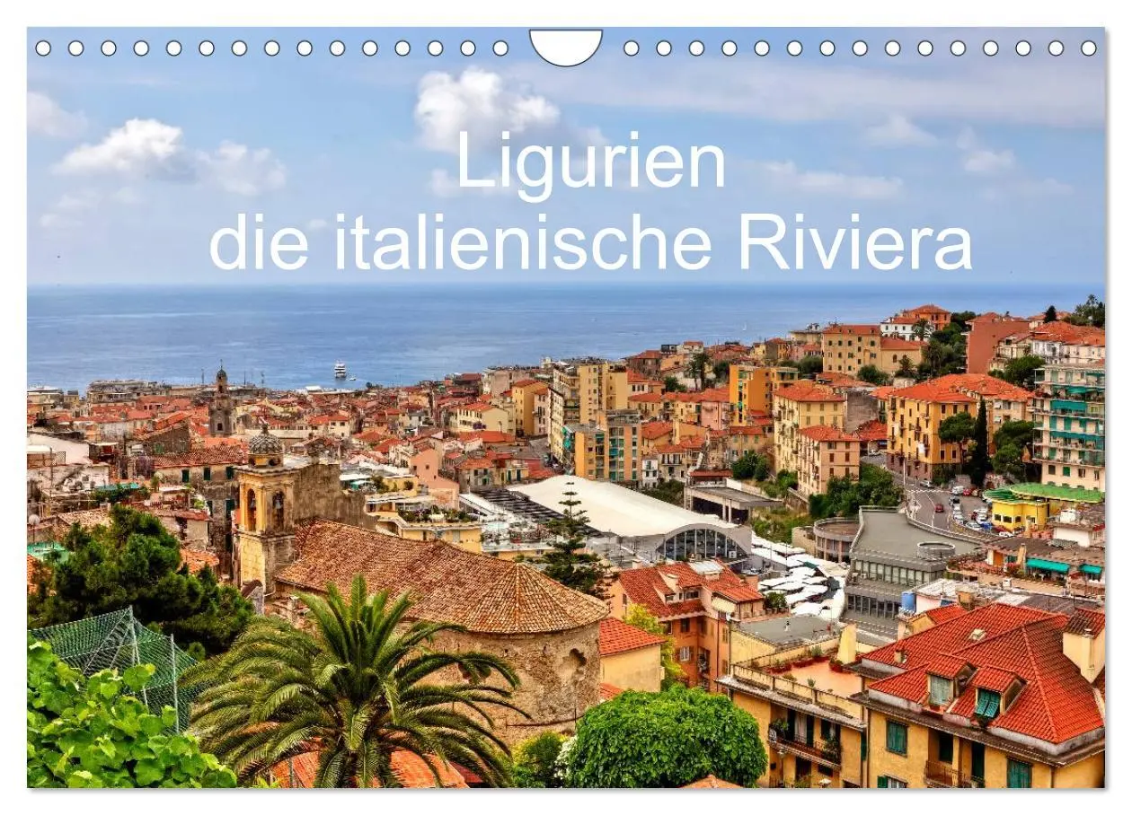 Cover: 9783516207255 | Ligurien - die italienische Riviera (Wandkalender 2026 DIN A4...