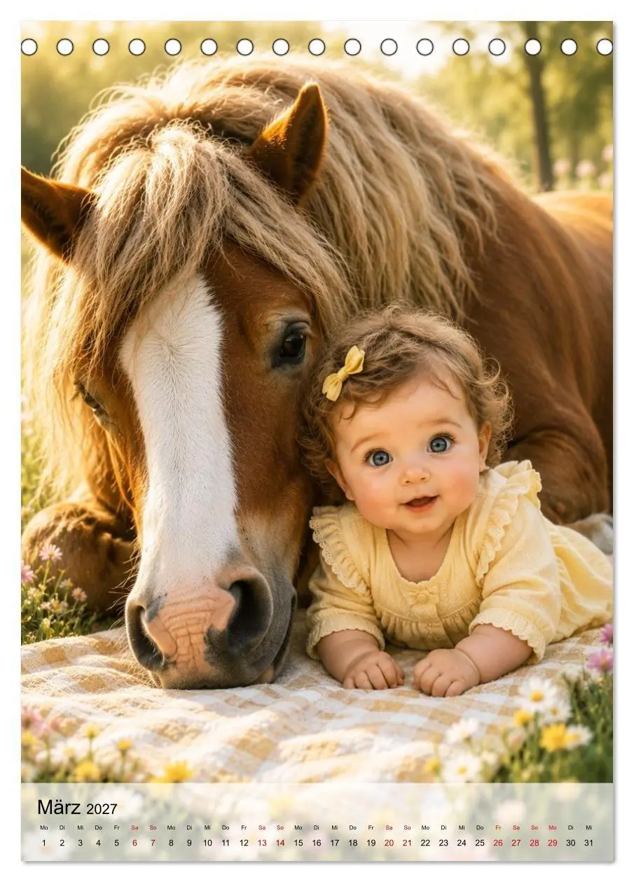 Bild: 9783594357255 | Kleine Herzen GROSSE FREUNDE (Tischkalender 2027 DIN A5 hoch),...