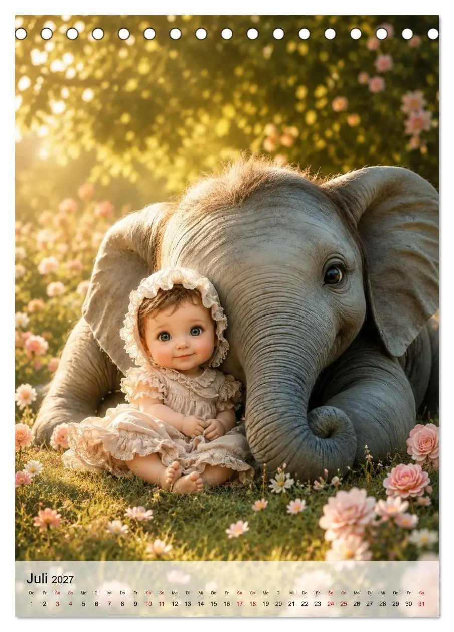 Bild: 9783594357255 | Kleine Herzen GROSSE FREUNDE (Tischkalender 2027 DIN A5 hoch),...