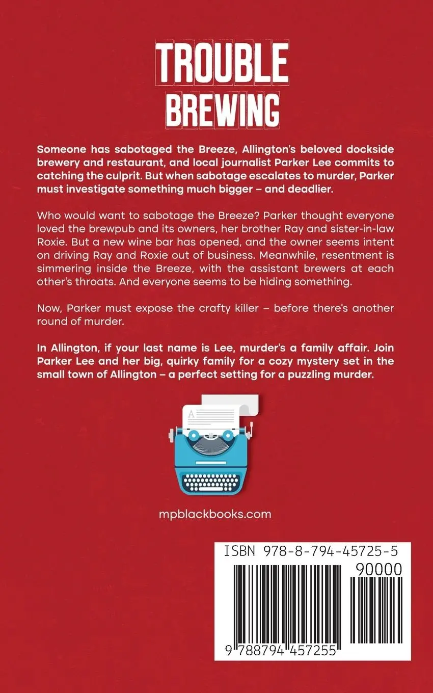 Rückseite: 9788794457255 | Trouble Brewing | M. P. Black | Taschenbuch | Englisch | 2024