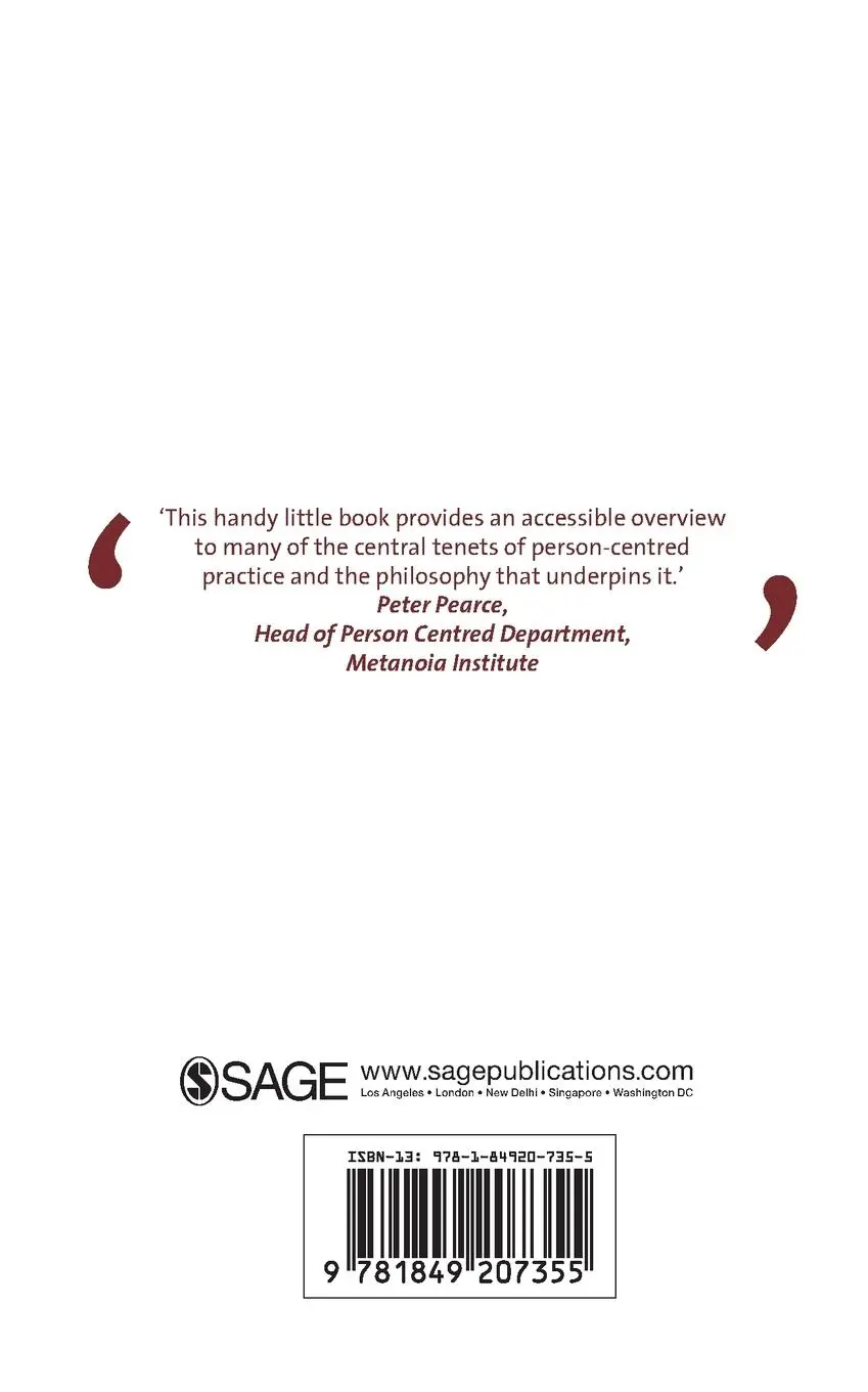 Rückseite: 9781849207355 | Person-Centred Counselling in a Nutshell | Roger Casemore | Buch