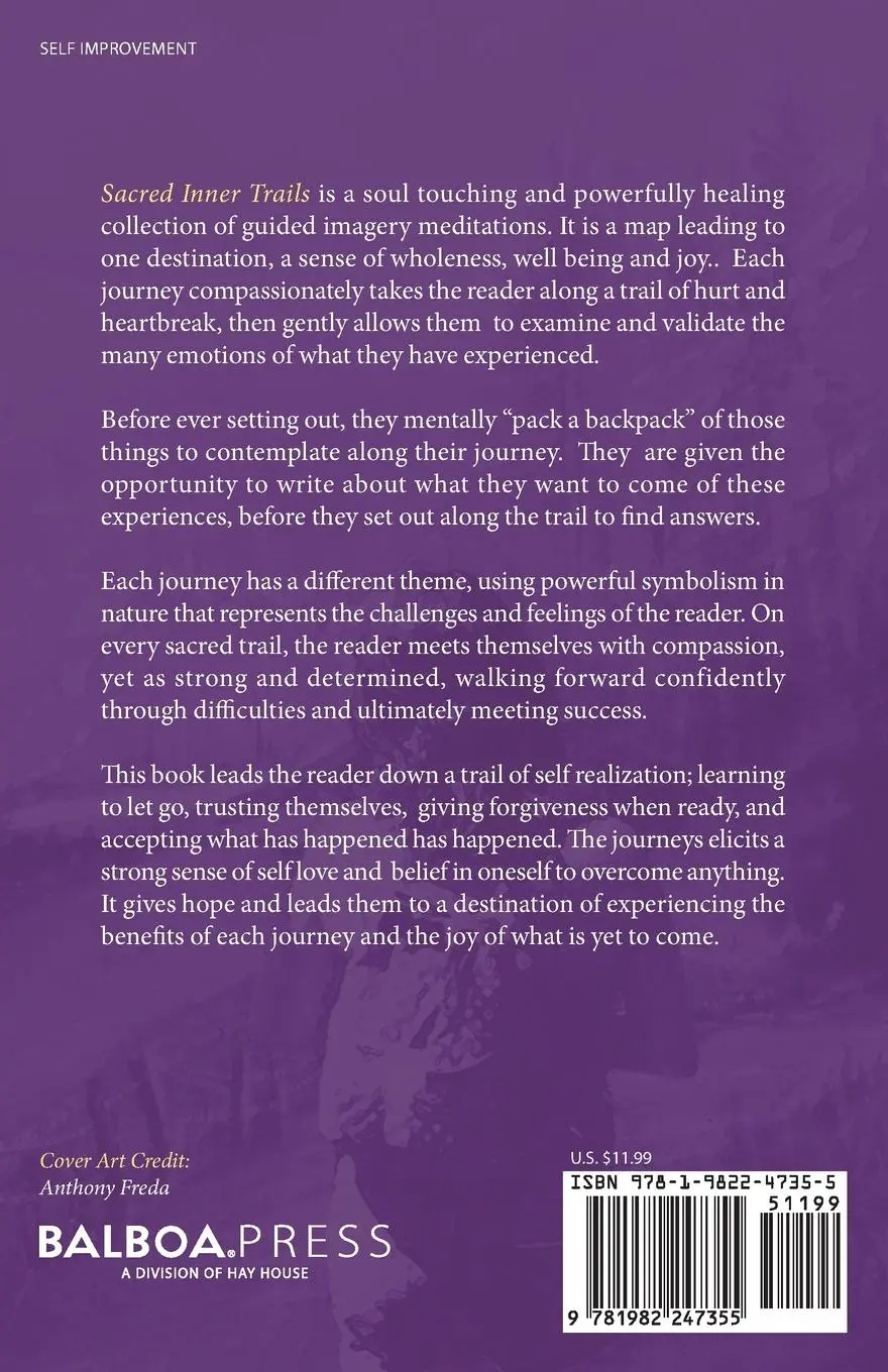 Rückseite: 9781982247355 | Sacred Inner Trails | Christine Chiechi | Taschenbuch | Englisch