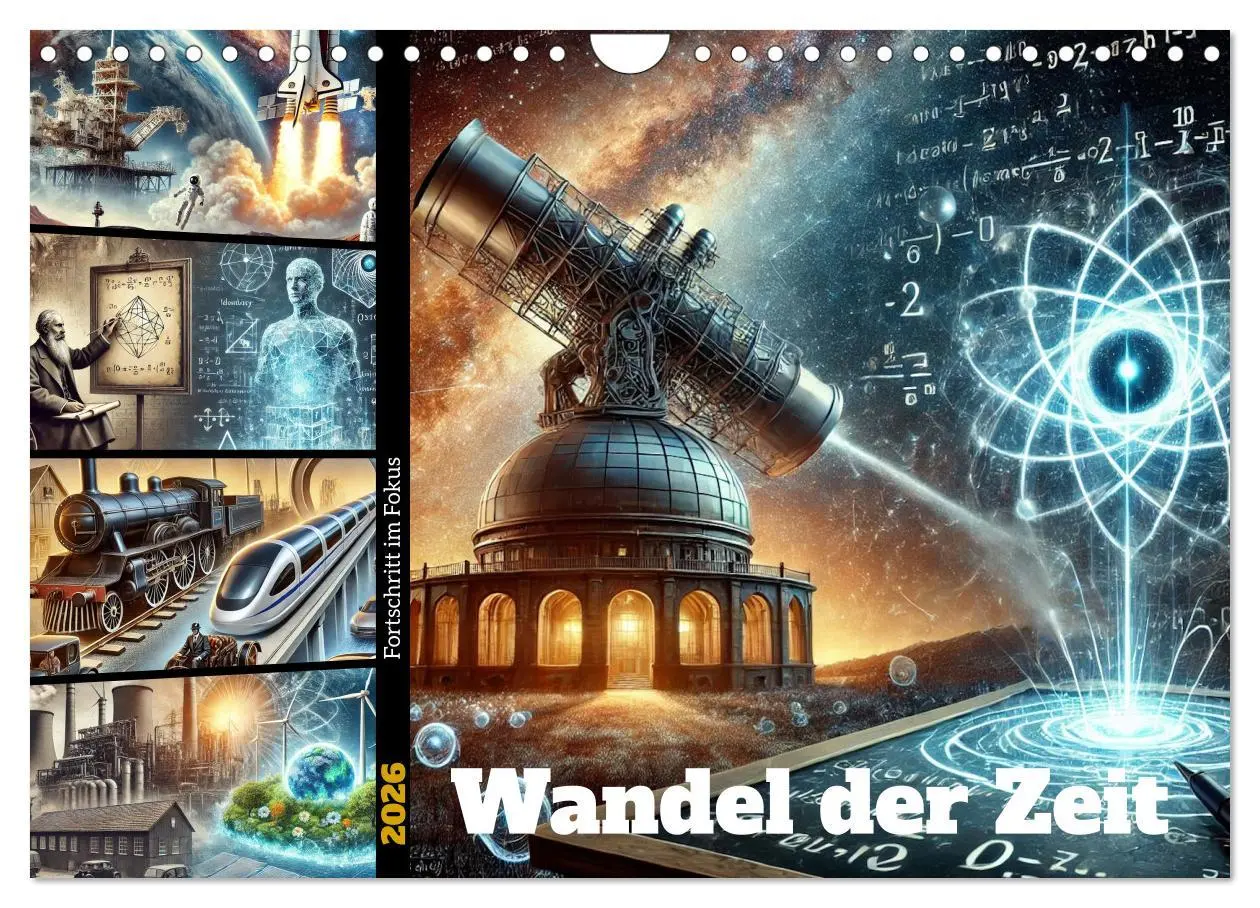 Cover: 9783457277355 | Fortschritt im Fokus - Wandel der Zeit (Wandkalender 2026 DIN A4...