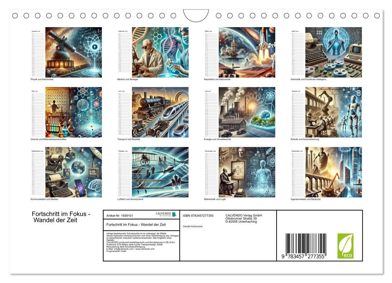 Bild: 9783457277355 | Fortschritt im Fokus - Wandel der Zeit (Wandkalender 2026 DIN A4...