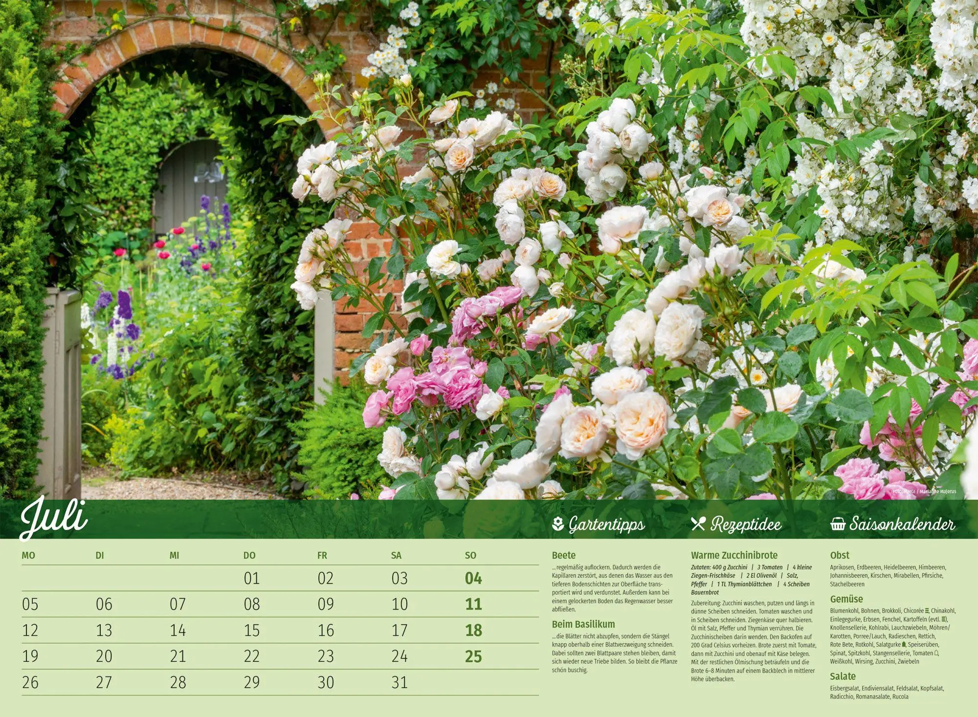 Bild: 9783838427355 | Landliebe Garten-Kalender 2027 | Ackermann Kunstverlag GmbH | Kalender