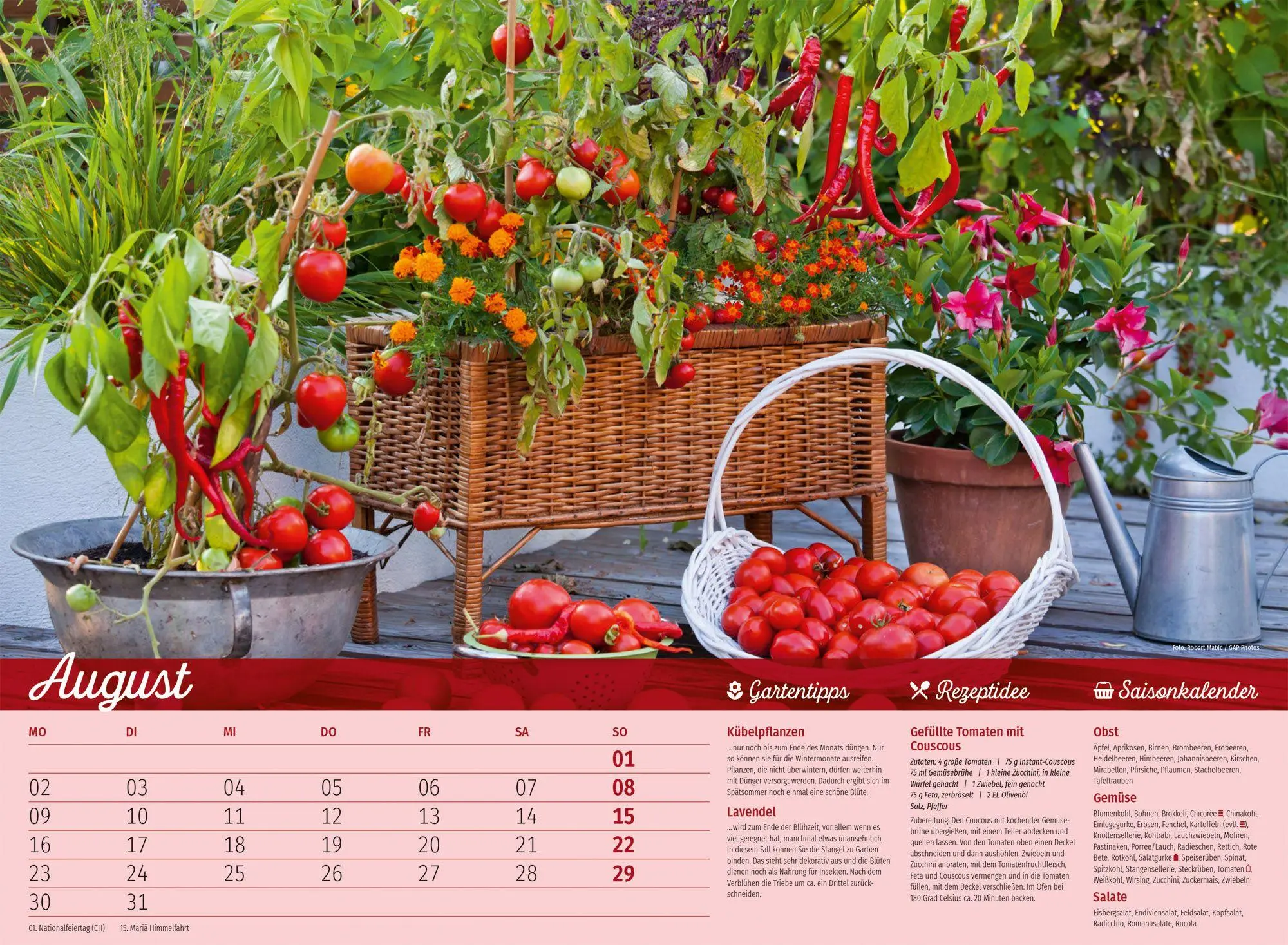 Bild: 9783838427355 | Landliebe Garten-Kalender 2027 | Ackermann Kunstverlag GmbH | Kalender
