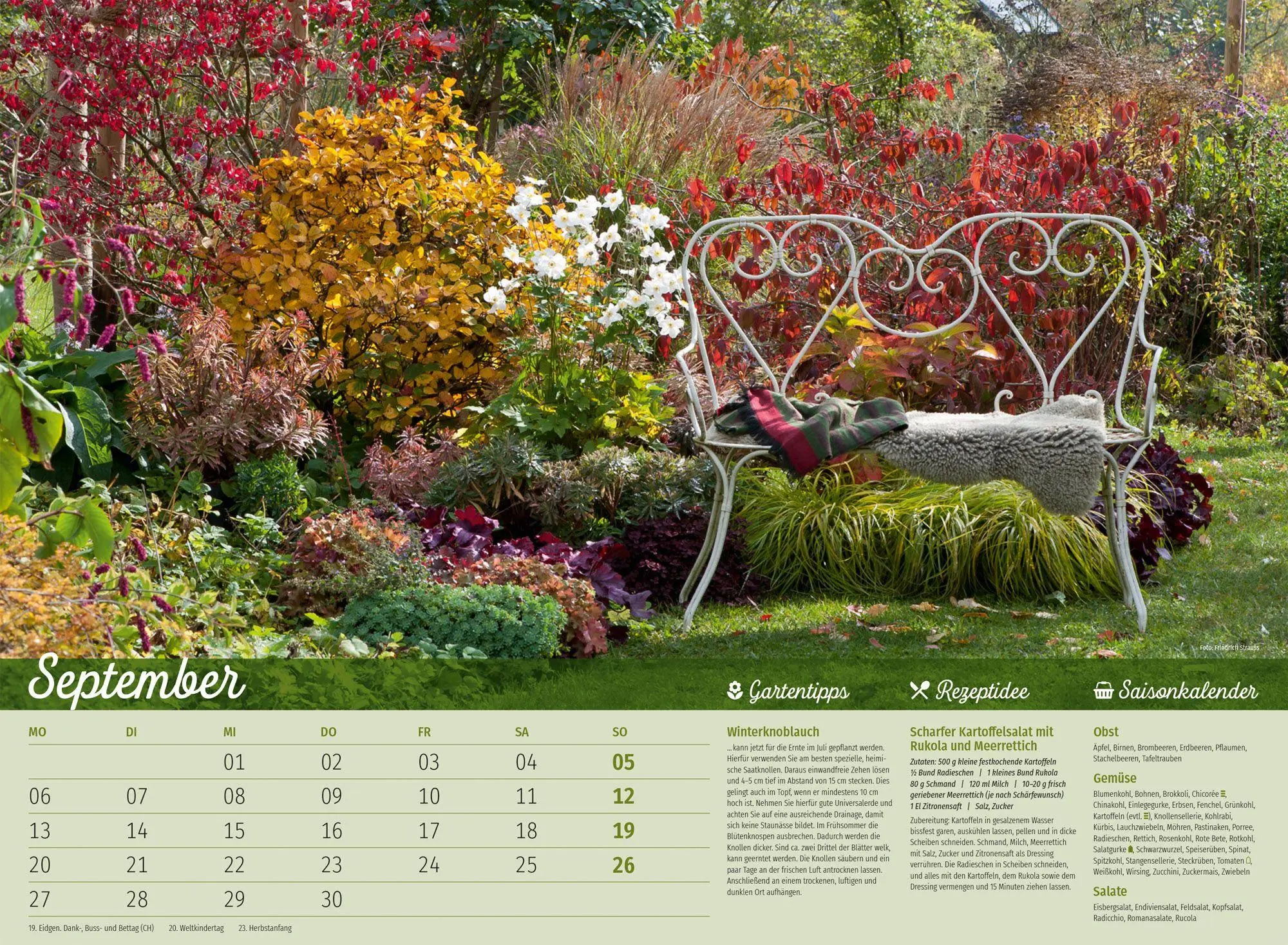 Bild: 9783838427355 | Landliebe Garten-Kalender 2027 | Ackermann Kunstverlag GmbH | Kalender