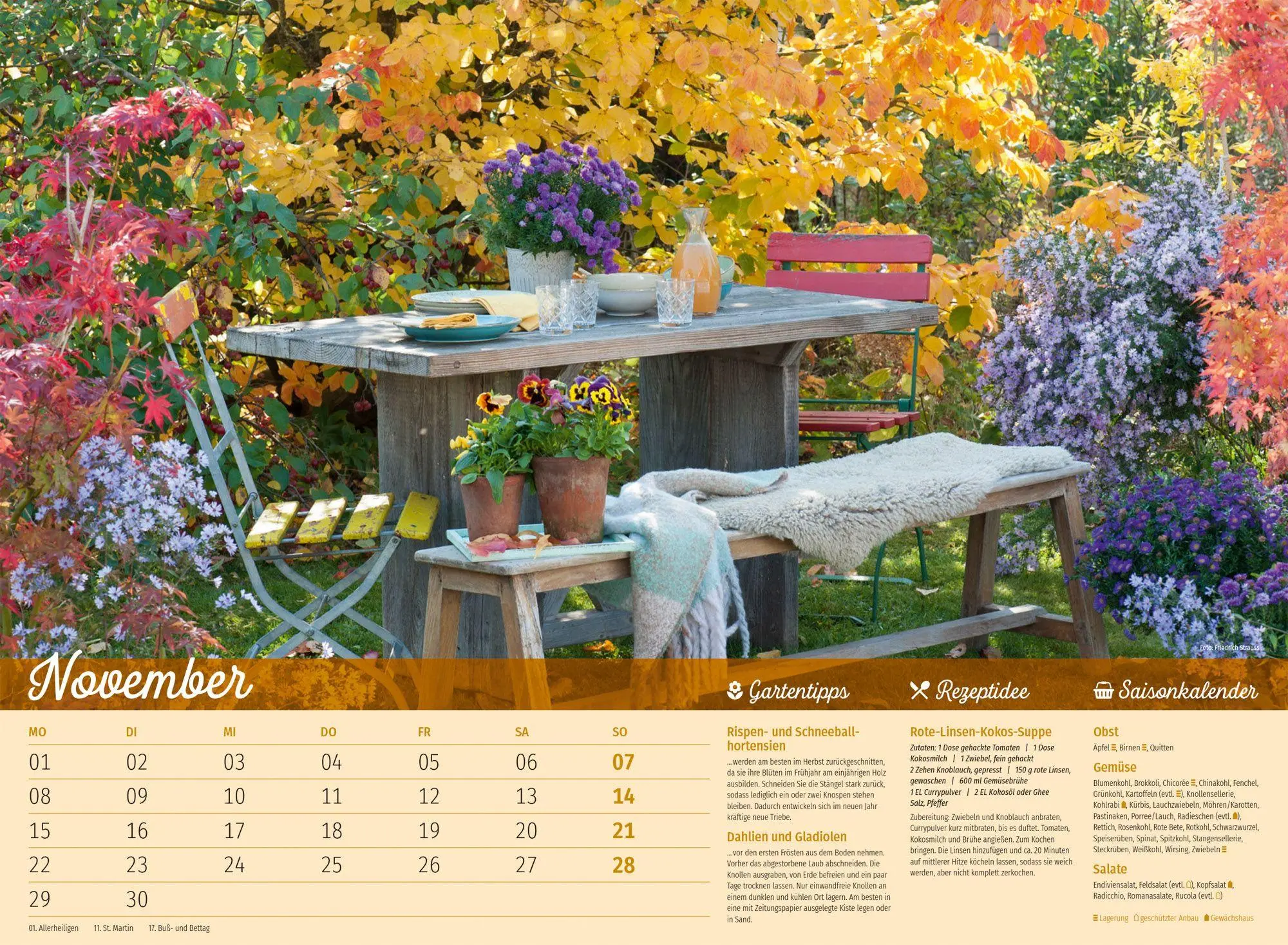 Bild: 9783838427355 | Landliebe Garten-Kalender 2027 | Ackermann Kunstverlag GmbH | Kalender