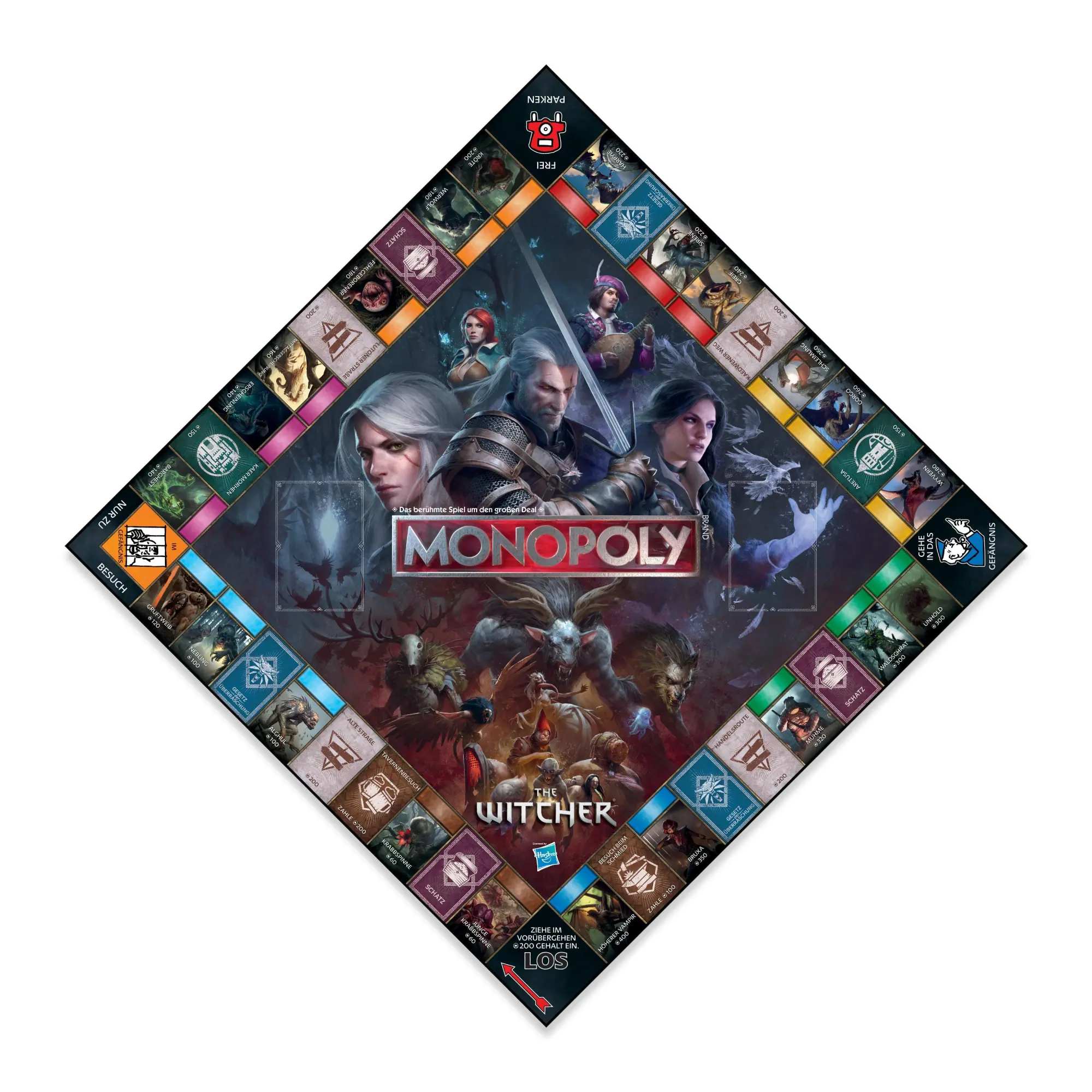 Bild: 5036905057455 | Monopoly The Witcher | Spiel | Deutsch | 2025 | Winning Moves