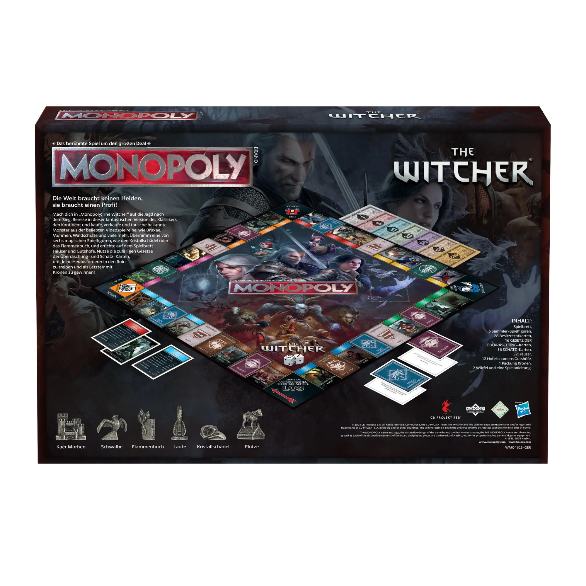 Bild: 5036905057455 | Monopoly The Witcher | Spiel | Deutsch | 2025 | Winning Moves