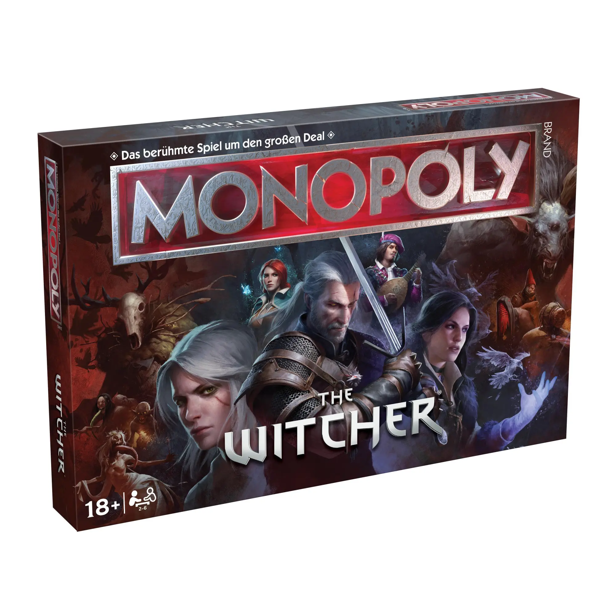 Bild: 5036905057455 | Monopoly The Witcher | Spiel | Deutsch | 2025 | Winning Moves