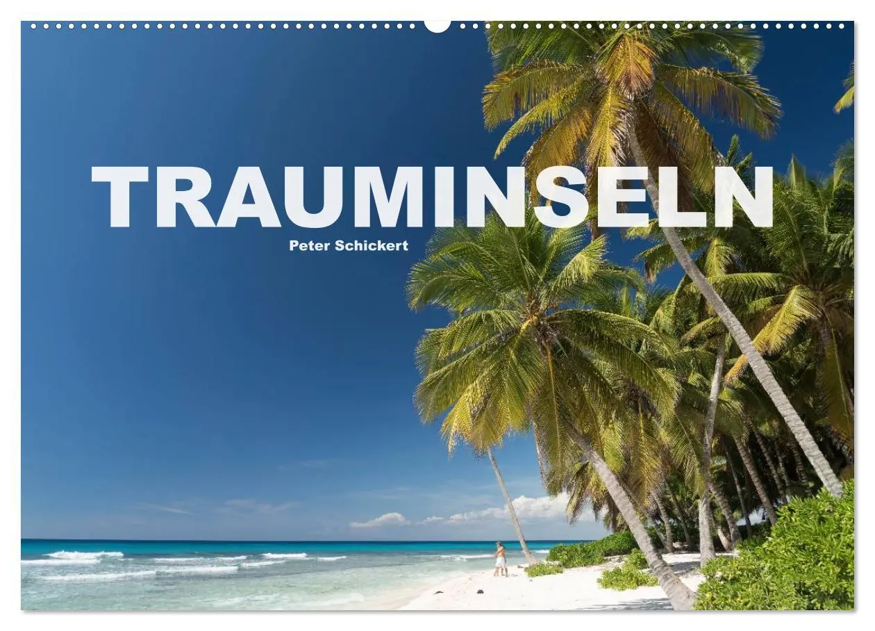 Cover: 9783457957455 | Trauminseln (Wandkalender 2026 DIN A2 quer), CALVENDO Monatskalender
