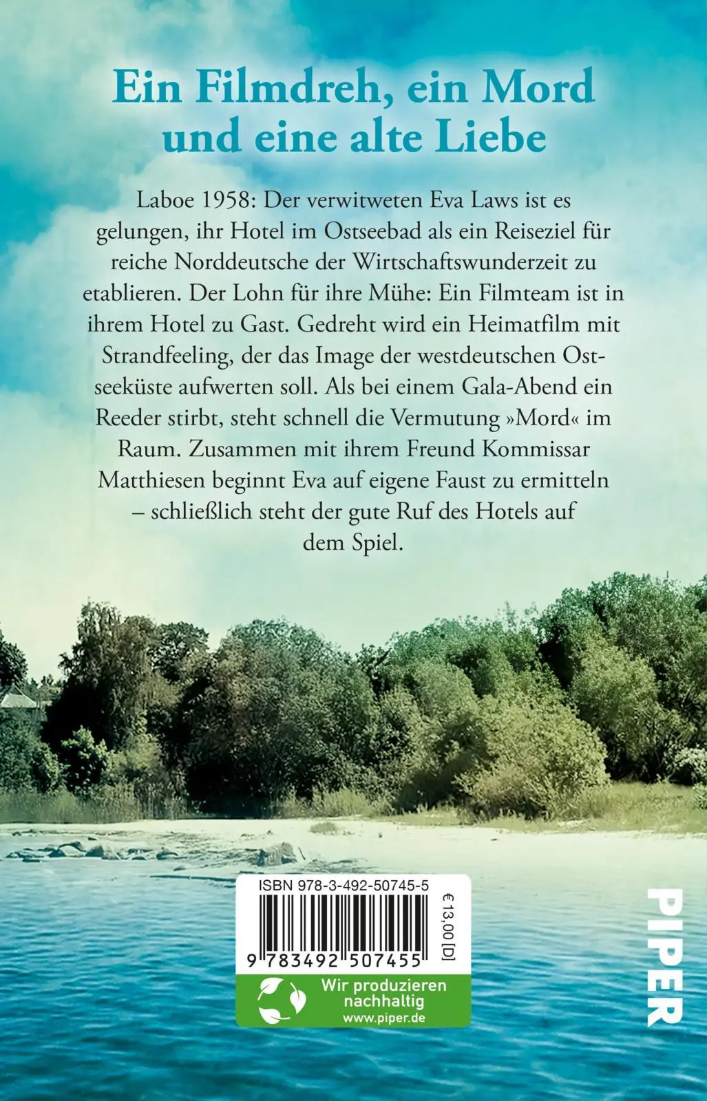 Rückseite: 9783492507455 | Der Tote im Seebad | Nele Andersen | Taschenbuch | Piper Spannungsvoll