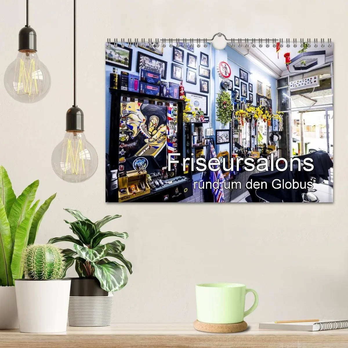 Bild: 9783516667455 | Friseursalons rund um den Globus (Wandkalender 2026 DIN A4 quer),...