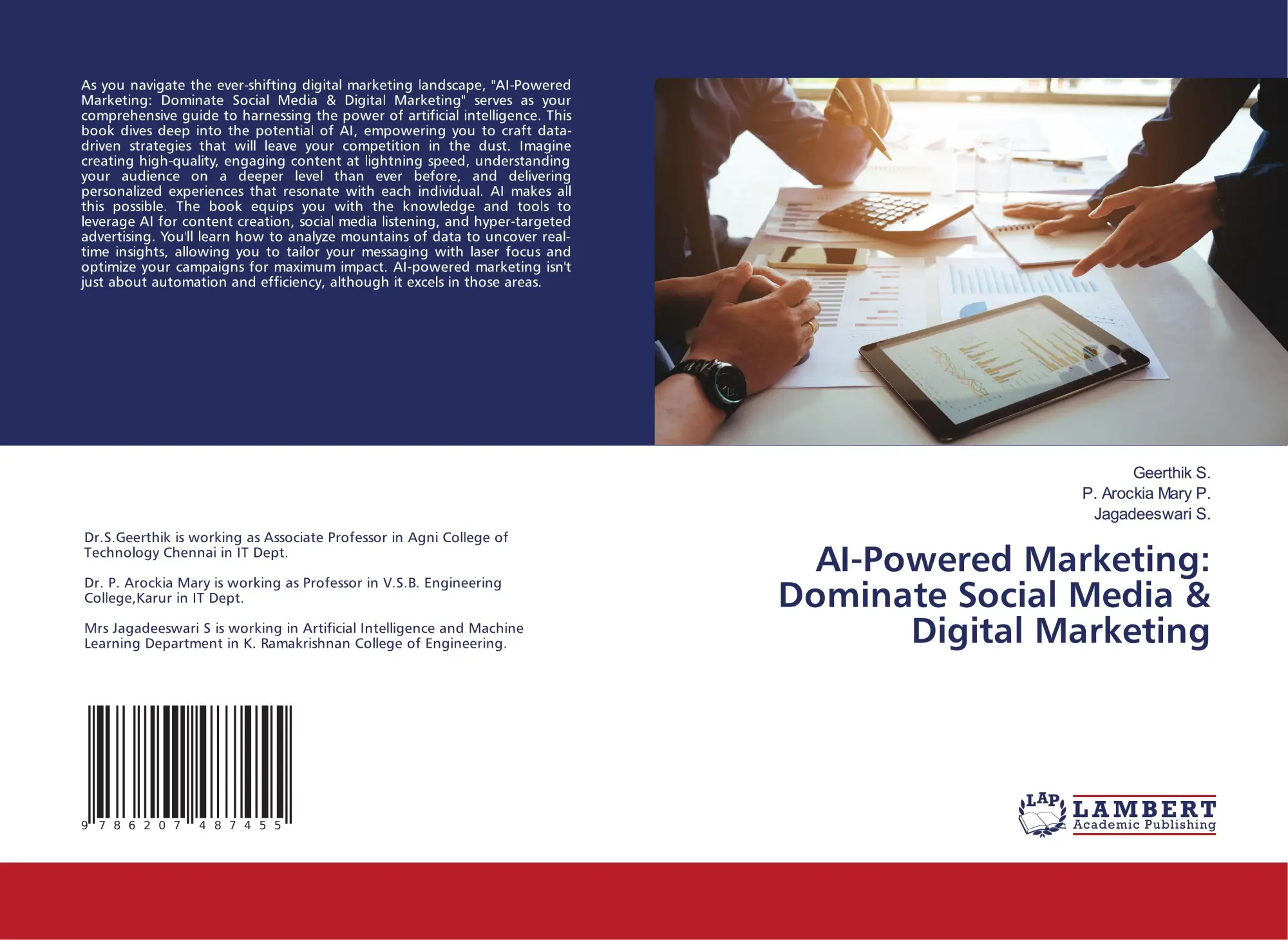 Cover: 9786207487455 | AI-Powered Marketing: Dominate Social Media &amp; Digital Marketing | Buch