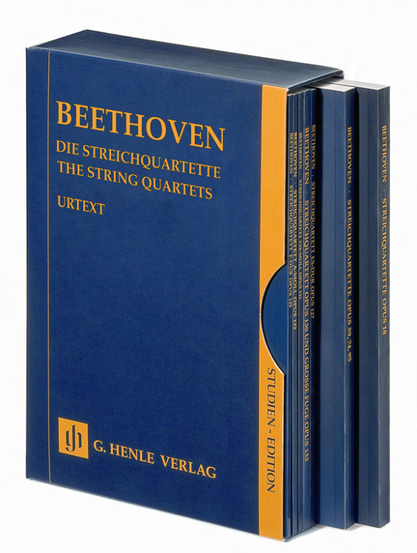 Cover: 9790201897455 | The String Quartets | Ludwig van Beethoven | Buch | G. Henle Verlag