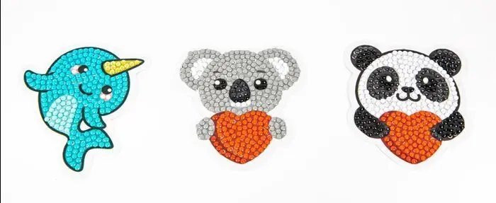 Bild: 4895225927555 | DOTZIES BY DIAMOND DOTZ - Diamond Painting Sticker Lieblingstiere