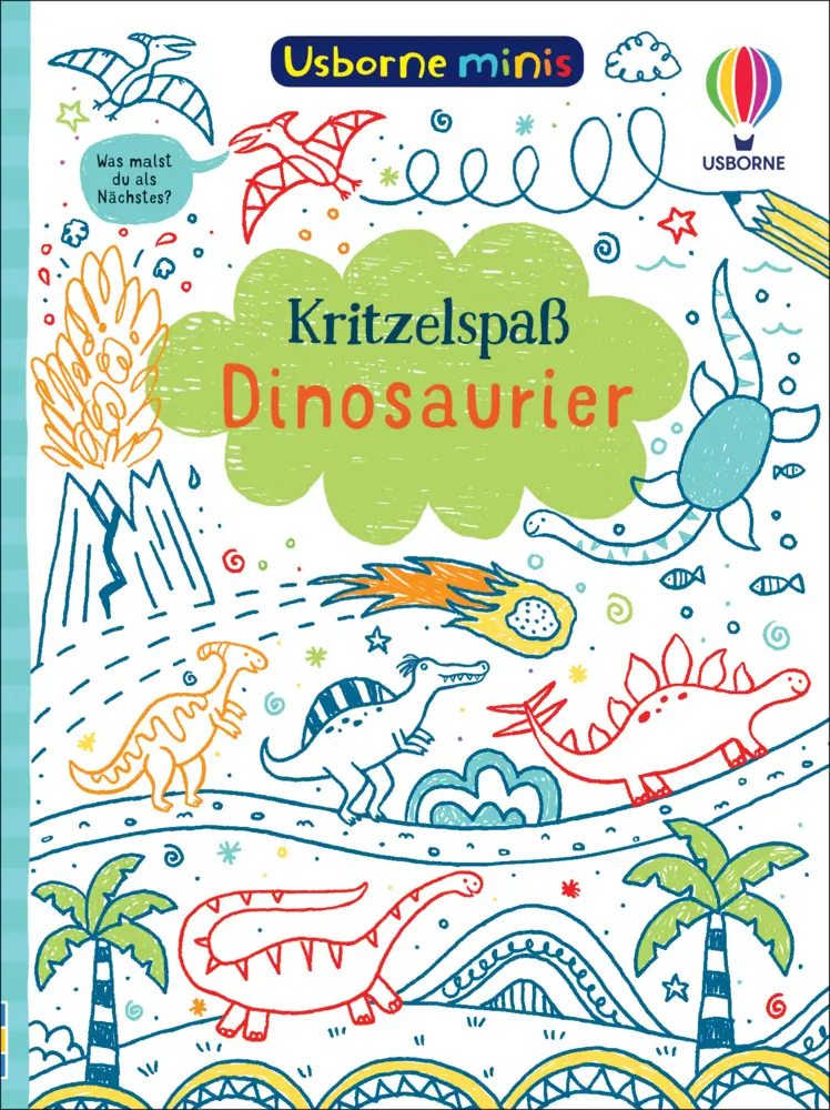 Cover: 9781789417555 | Usborne Minis: Kritzelspaß Dinosaurier | Simon Tudhope | Taschenbuch