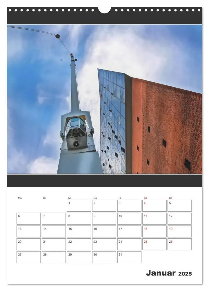 Bild: 9783435857555 | Wahrzeichen Elphi (Wandkalender 2025 DIN A3 hoch), CALVENDO...