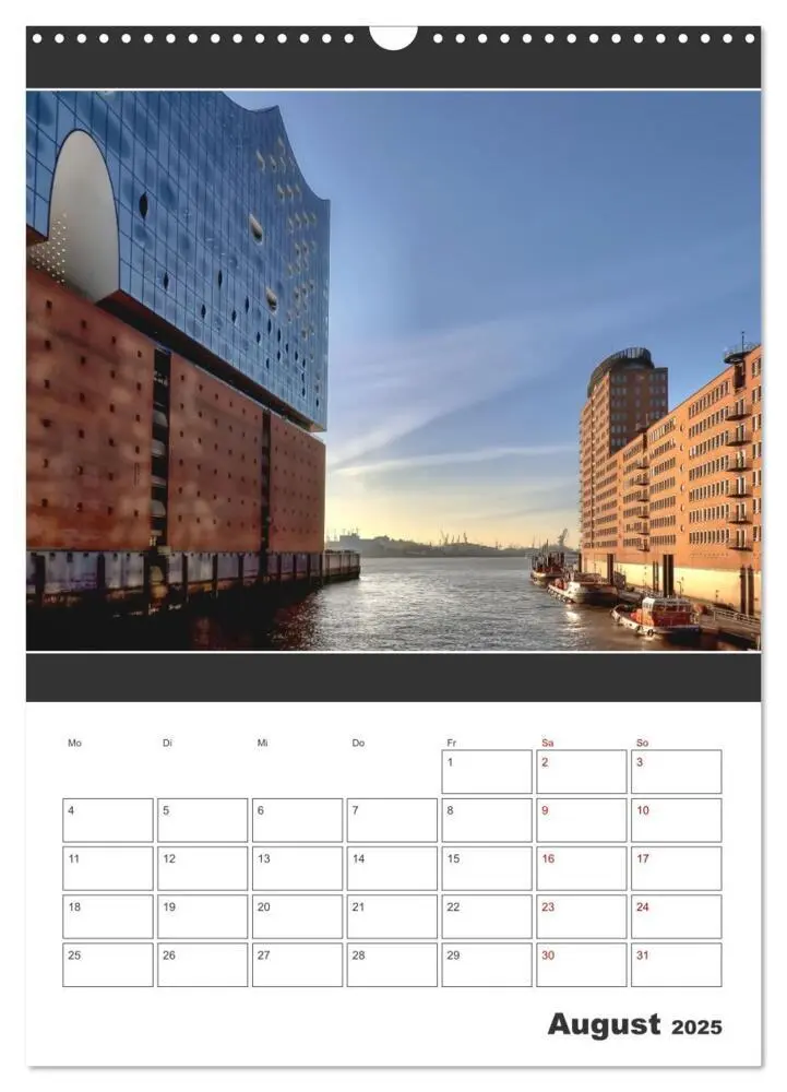Bild: 9783435857555 | Wahrzeichen Elphi (Wandkalender 2025 DIN A3 hoch), CALVENDO...