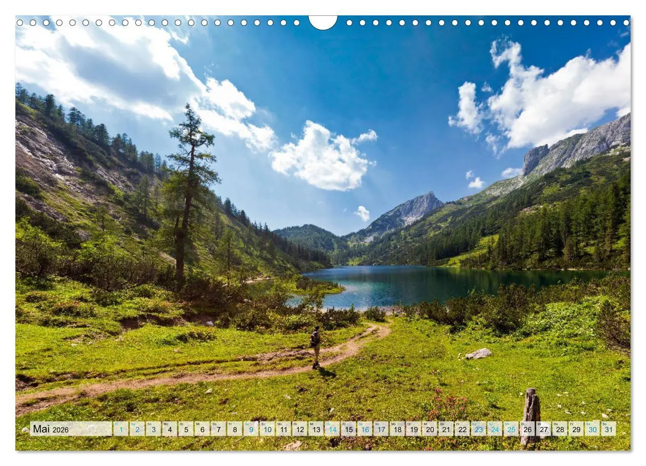 Bild: 9783457877555 | Österreich Berg und See (Wandkalender 2026 DIN A3 quer), CALVENDO...