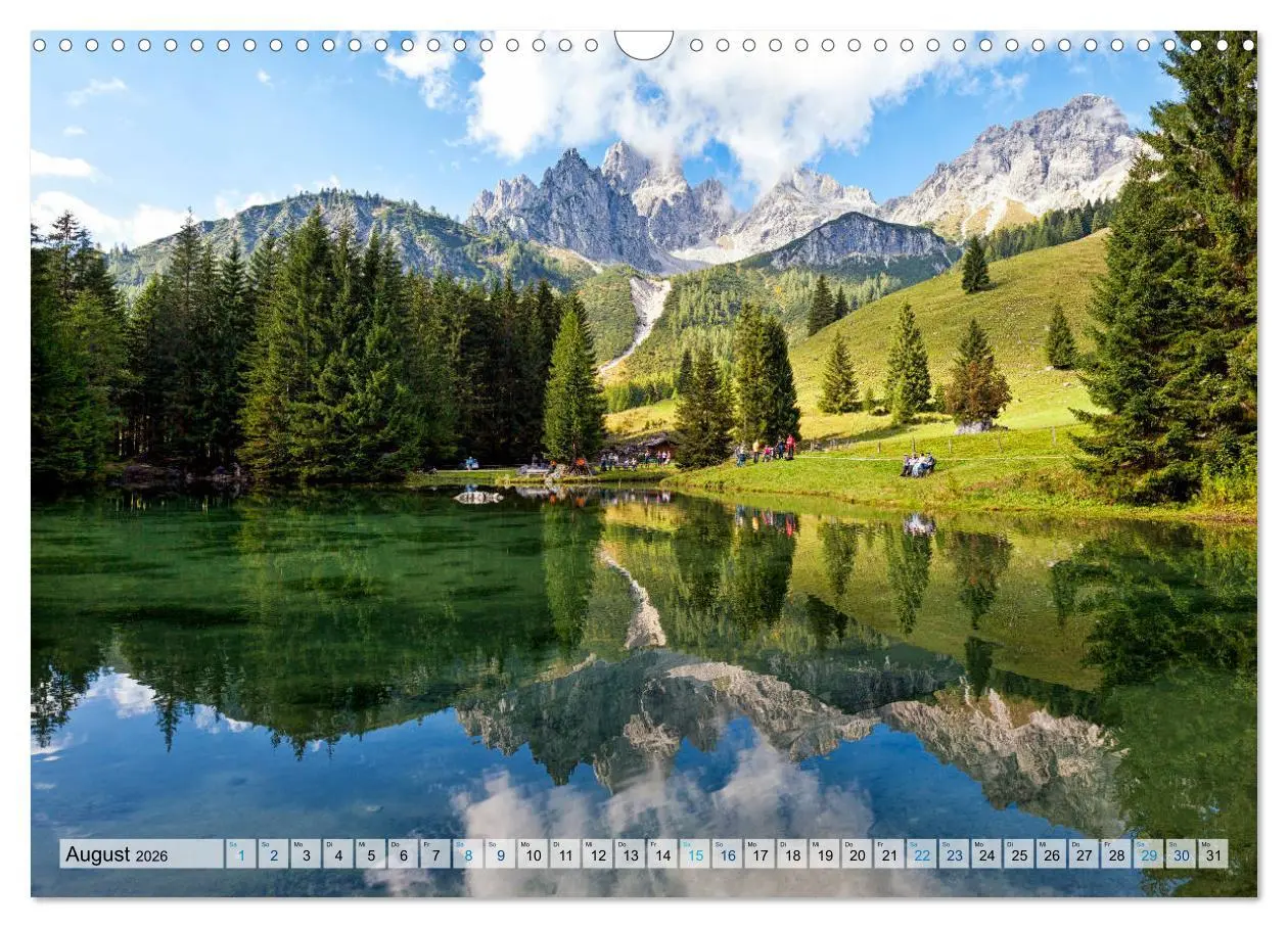 Bild: 9783457877555 | Österreich Berg und See (Wandkalender 2026 DIN A3 quer), CALVENDO...