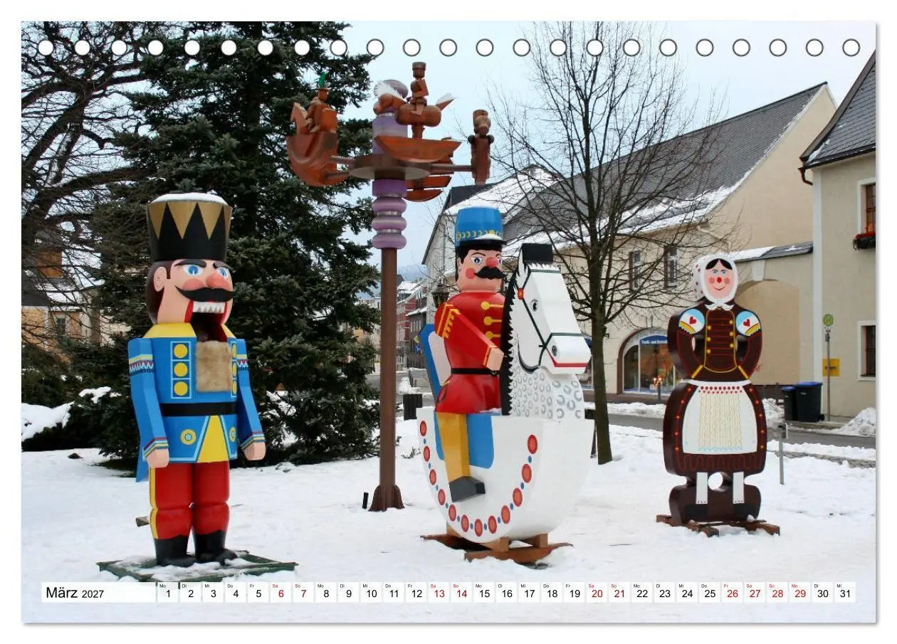 Bild: 9783569747555 | Wunderbares Erzgebirge (Tischkalender 2027 DIN A5 quer), CALVENDO...