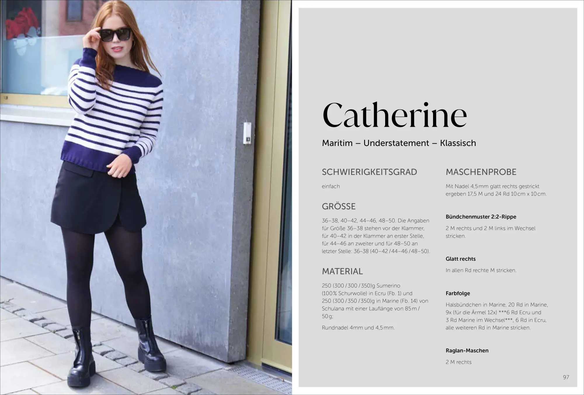 Bild: 9783841067555 | Raglan-von-oben stricken | Emma Kaspar | Buch | 128 S. | Deutsch