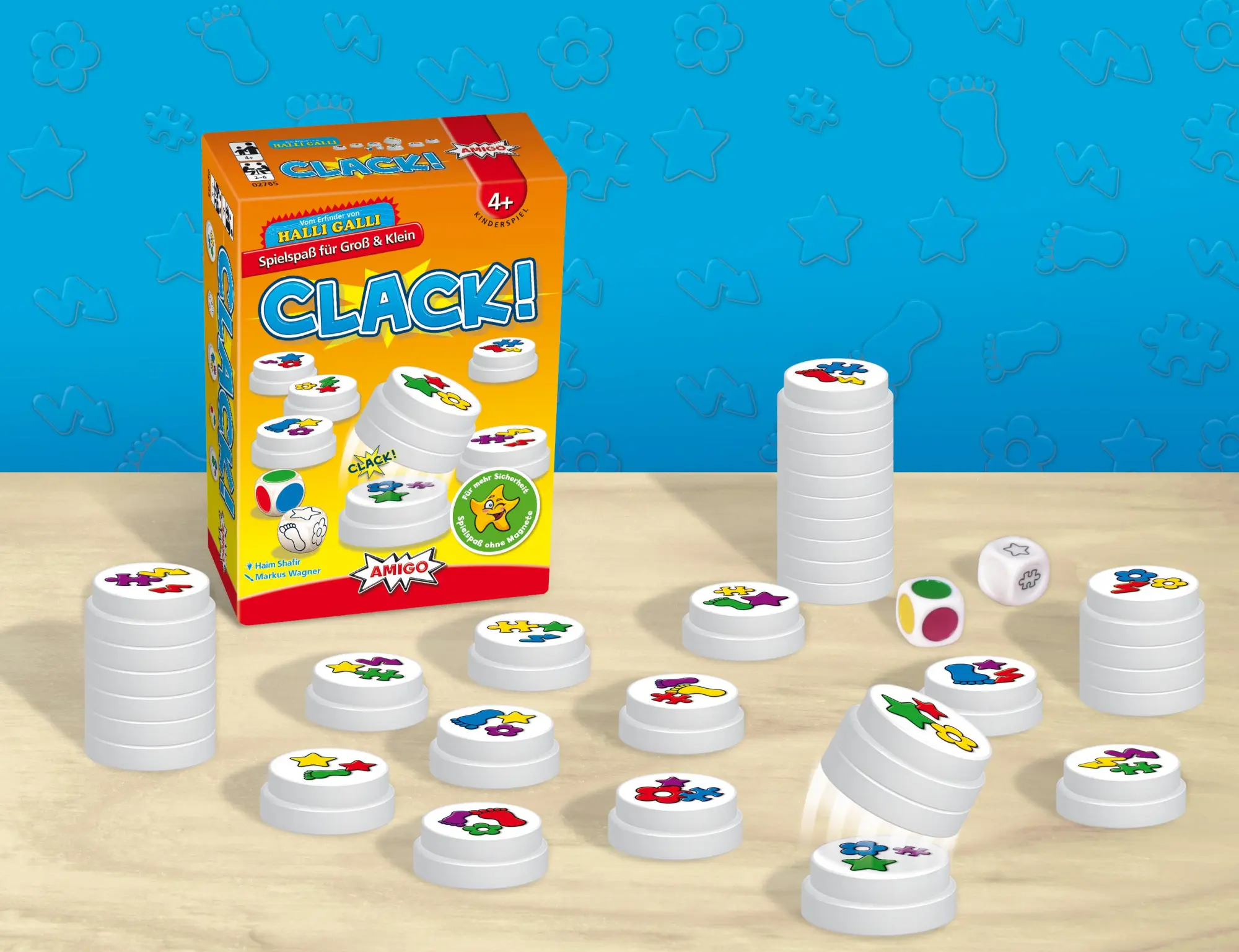 Bild: 4007396027655 | Clack! | AMIGO - Kinderspiel | Haim Shafir | Spiel | Brettspiel | 2013