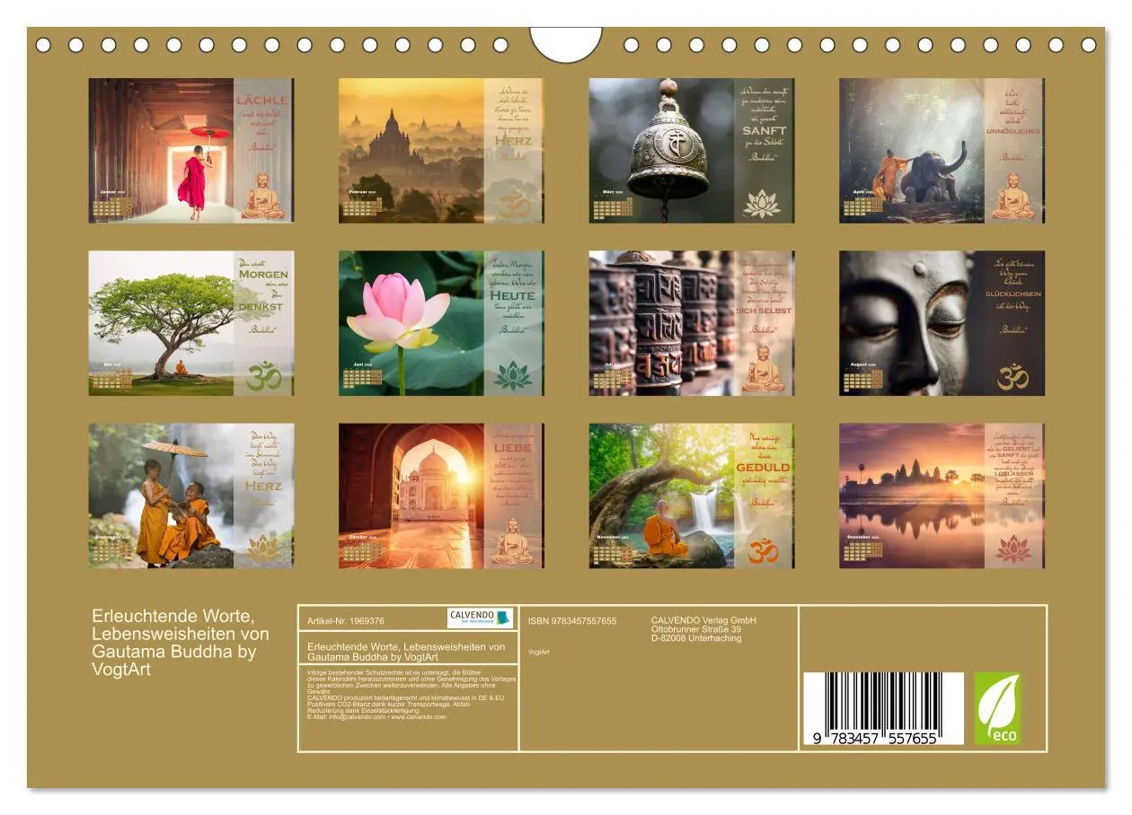 Bild: 9783457557655 | Erleuchtende Worte, Lebensweisheiten von Gautama Buddha by VogtArt...