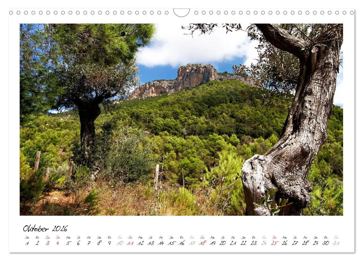 Bild: 9783457937655 | MALLORCA, Meine Balearische Insel (Wandkalender 2026 DIN A3 quer),...