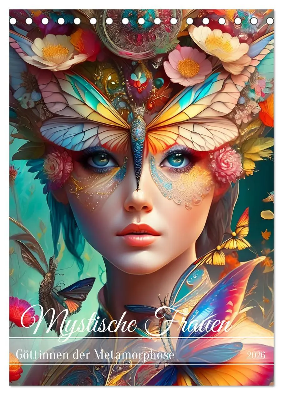 Cover: 9783516267655 | Mystische Frauen - Göttinnen der Metamorphose (Tischkalender 2026...